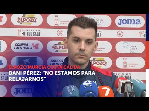 Dani Martínez, entrenador de ElPozo Murcia: No estamos para relajarnos | La 7