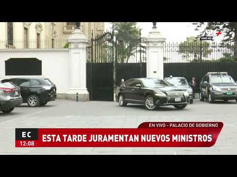 Dina Boluarte: Nuevos ministros jurarán hoy en Palacio de Gobierno
