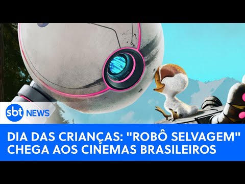 Boa opção para a criançada, Robô Selvagem estreia nesta quinta (10) nos cinemas brasileiros