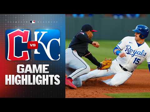 클리블랜드 가디언스 vs 캔자스시티 로열스 경기 하이라이트 (5/6/26) | MLB 하이라이트