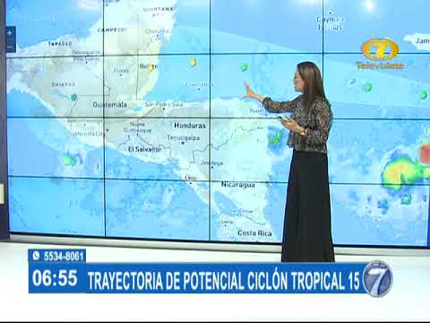 Conozca la trayectoria del potencial ciclón tropical 15