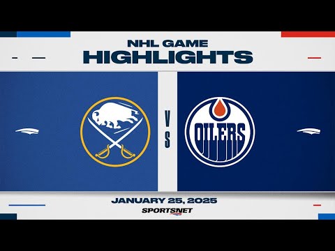 NHL Highlights | Sabres vs. Oilers - January 25, 2025