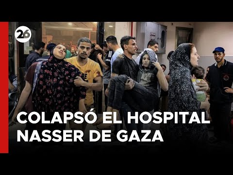 MEDIO ORIENTE | Colapsó el Hospital Nasser de Gaza
