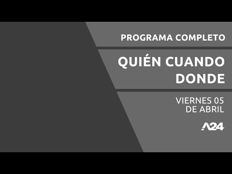 DENUNCIAN MATANZA DE PERROS PARA COMERLOS #QuiénCuándoDónde PROGRAMA COMPLETO 05/04/2024