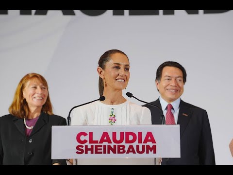 Claudia Sheinbaum presenta a equipo de campaña