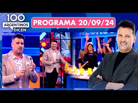 100 argentinos dicen - Programa 20/09/24 - ESPECIAL PRIMAVERA