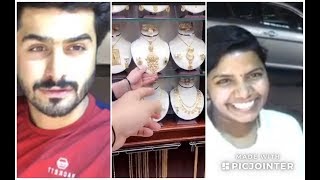 شاهد .. فنان كويتي يشتري ذهب لخادمته بمناسبة عيد ميلادها