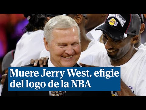 Muere Jerry West, leyenda de los Lakers y efigie del logo de la NBA