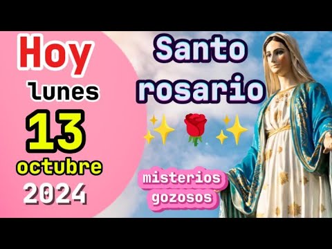 santo rosario de hoy corto  Santo Rosario misterios gozosos #santorosario #virgenmaria