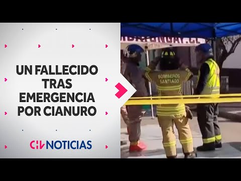 Un muerto en emergencia por cianuro en Santiago: Víctima se encerró en su pieza y avisó a vecinos