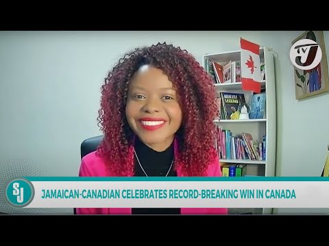 Jamaican-Canadian Celebrates Record-Breakinng win in Canada | TVJ Smile Jamaica