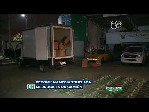 Decomisan 449 bloques de sustancias ilícitas en Guayaquil