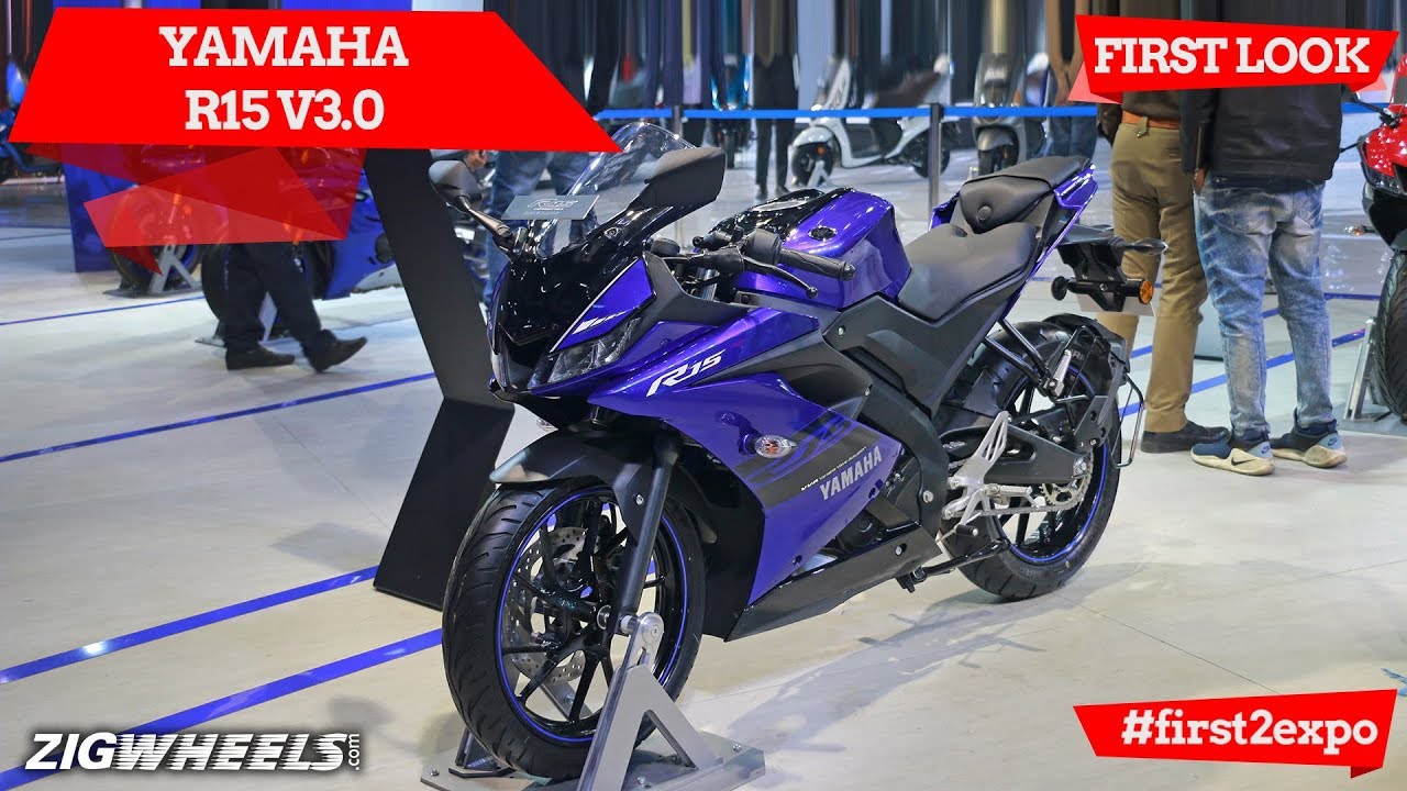 Yamaha R15 V3.0 At Auto Expo 2018: Detailed First Look