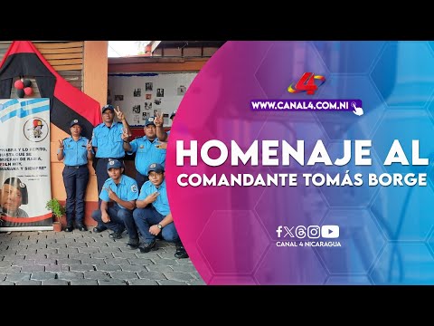 Bomberos de Nicaragua conmemoran tránsito a la inmortalidad del Comandante Tomás Borge