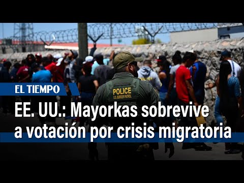 EE. UU. Mayorkas sobrevive a votación en Congreso en juicio por crisis migratoria | El Tiempo