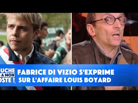 Fabrice Di Vizio s'exprime sur l'affaire Louis Boyard !