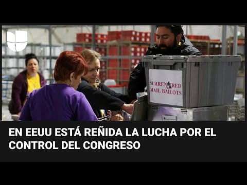 En un minuto: Reñida lucha por el control del Congreso en las elecciones de medio término