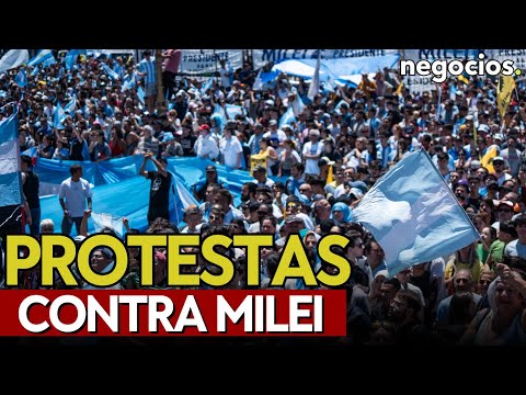 ÚLTIMA HORA | Protestas masivas en Argentina contra Milei