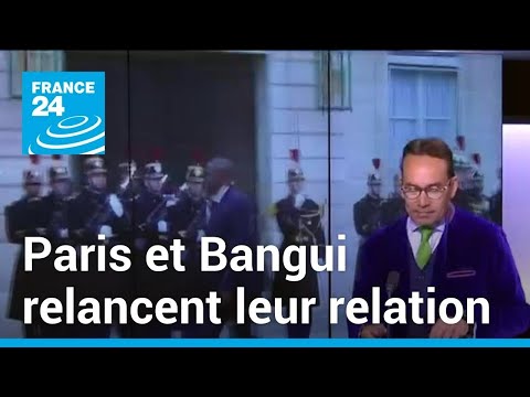 France et Centrafrique adoptent une feuille de route pour relancer leur relation • FRANCE 24