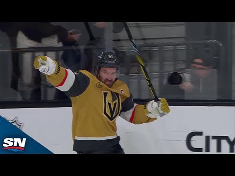 Golden Knights Mark Stone Gets 600th Career Point On Beautiful Feed By Jack Eichel