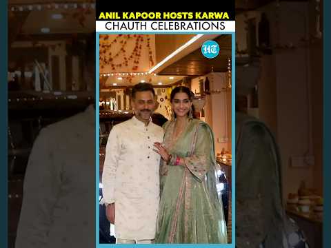 Anil Kapoor Hosts Lavish Karwa Chauth Bash With Celebrities At Mumbai Residence