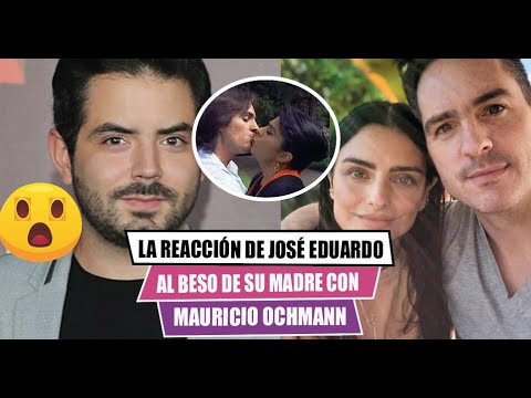 La reaccio?n de JOSE? EDUARDO DERBEZ al beso de su madre con MAURICIO OCHMANN