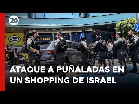 MEDIO ORIENTE | Ataque a puñaladas en un shopping en el norte de Israel: 2 heridos graves