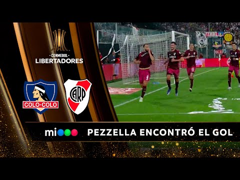 Pezzella encontró el gol cuando Colo-Colo era más que River - Libertadores 2024