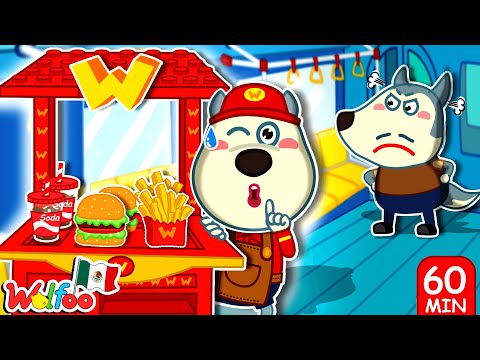 Hice Un McDonalds SECRETO!  Situaciones Divertidas  Wolfoo En Español