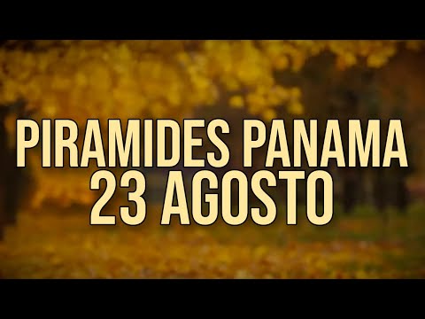 Pirámides de la suerte para el Miércoles 23 de Agosto 2023 Lotería de Panamá