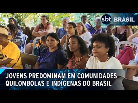 Quilombolas e indígenas com maior número de jovens do que a média brasileira | SBT Brasil (03/05/24)