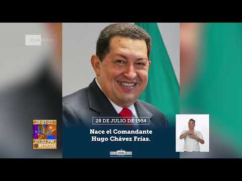 Evocan en Cuba a Hugo Chávez en aniversario 59 de su natalicio