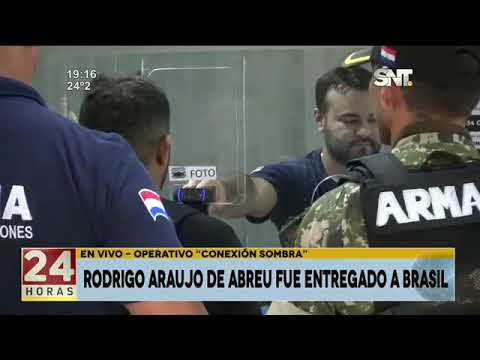 Rodrigo Araujo de Abreu fue entregado a Brasil