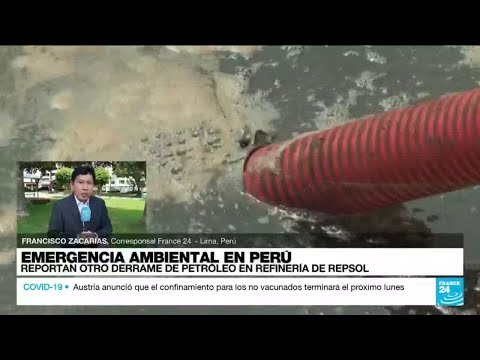 Informe desde Lima: reportan otro derrame de petróleo en refinería de Repsol