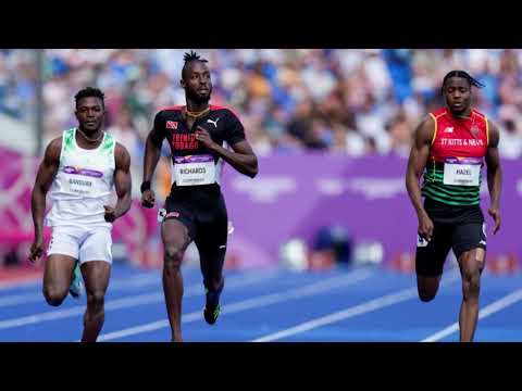 Jereem Richards Sets New Commonwealth Games Record