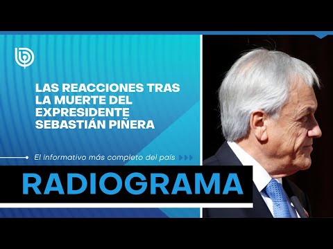 Las reacciones tras la muerte del expresidente Sebastián Piñera