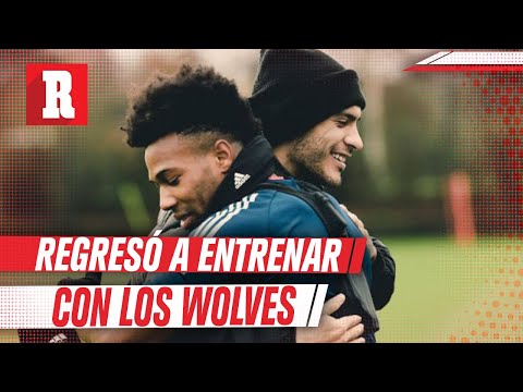 Raúl Jiménez regresó a los entrenamientos con el Wolverhampton