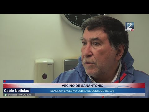 16 DIC 2023 Vecino de San Antonio reclama por alto cobro en facturación de suministro eléctrico