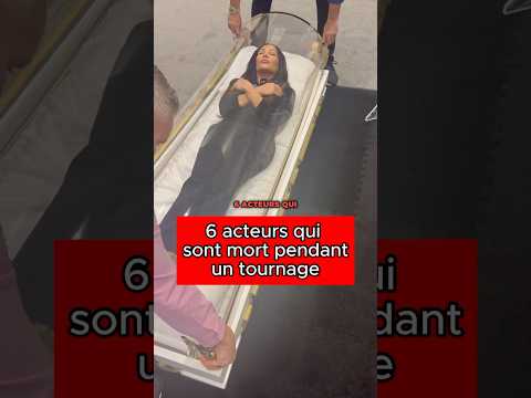 6 actors who died during filming #celebrities #stars #deaths
