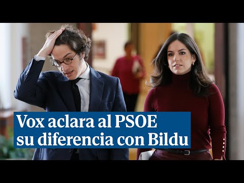 Vox aclara al PSOE su diferencia con Bildu: Somos el partido de Ortega Lara
