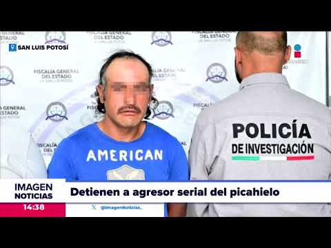 Detienen al agresor serial del picahielo en San Luis Potosí | Noticias con Crystal Mendivil