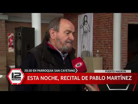 MADRYN | El músico cristiano Pablo Martínez dará un recital en la Parroquia San Cayetano