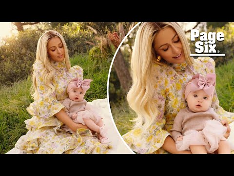 Paris Hilton shares adorable photos of daughter London after keeping 5-month-old off social media