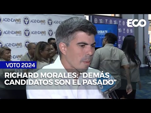 Richard Morales: Demás candidatos representan el Panamá del pasado  | #EcoNews
