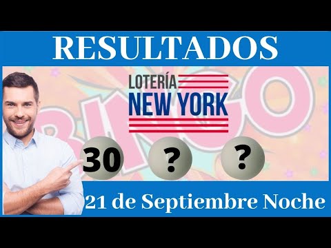 Resultados de la Lotería New York Noche Martes 21 de Septiembre