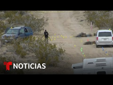 Las autoridades de California investigan el asesinato de seis personas en el desierto de Mojave