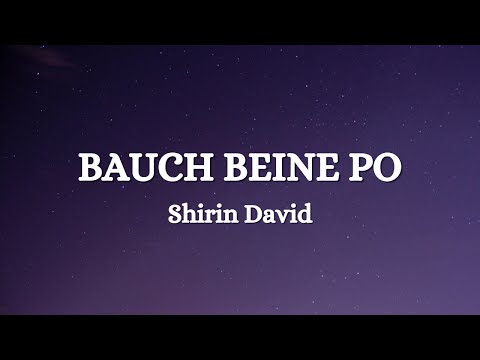 Shirin David - Bauch Beine Po (Lyrics)