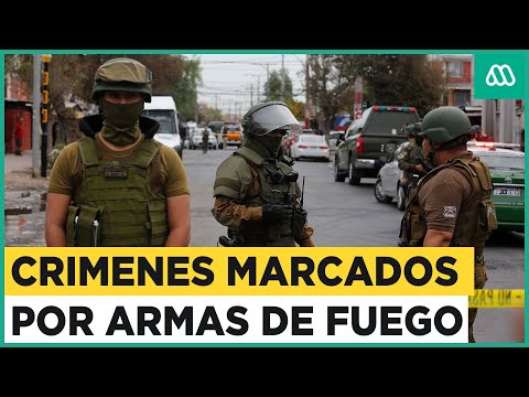 Armas de fuego sin control: Balaceras marcan los últimos crímenes en Santiago