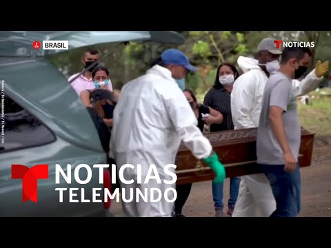 Coronavirus: Brasil, desbordado por las muertes de coronavirus | Noticias Telemundo