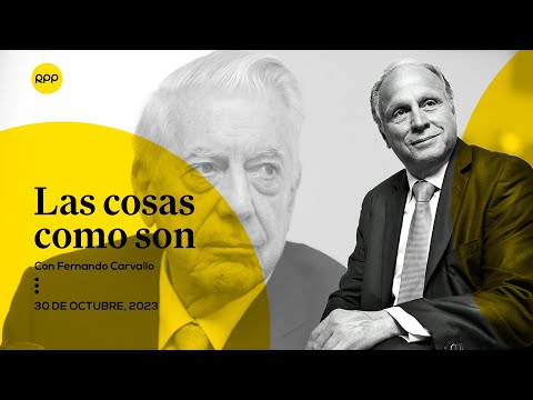 ??Mario Vargas Llosa presenta Le dedico mi silencio | Las cosas como soncon Fernando Carvallo